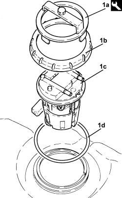 FUEL TANK - R + R FOR REPLACEMENT