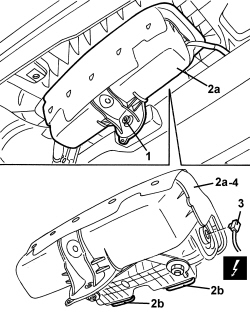 AIR BAG MODULE - PASSENGER SIDE - R.R