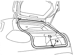 TAILGATE COMPARTMENT SEAL - R+R