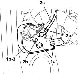 BONNET LID OPENING LEVER - R+R
