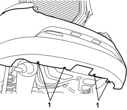 R.R. REAR BUMPER