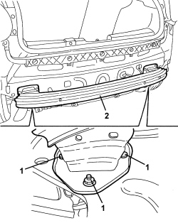 R.R REAR CROSSMEMBER