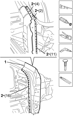 R.R. FRONT PILLAR