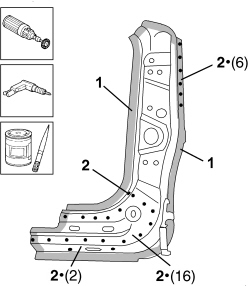 R.R. FRONT PILLAR