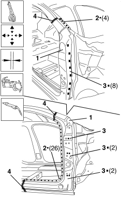 R.R. FRONT PILLAR
