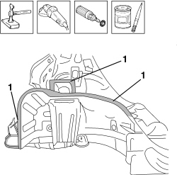 R.R. REAR WING FRAME