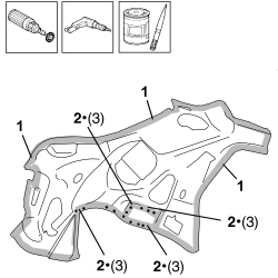 R.R. REAR WING FRAME