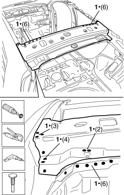R.R. BODYSHELL REAR CROSSMEMBER