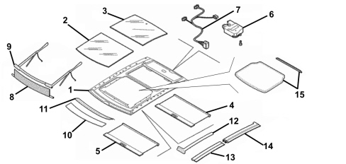 SUN ROOF/GLASS PANEL