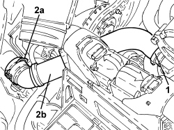 UPPER RADIATOR COOLANT INLET HOSE - R.R.