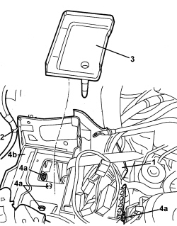 BATTERY SUPPORT/DRIP TRAY - R.R