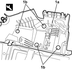 BATTERY SUPPORT/DRIP TRAY - R.R