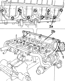 SINGLE CYLINDER HEAD - R.R. AND REPLACE GASKET