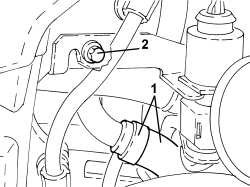 WATER PUMP RIGID COOLANT INLET PIPE - R.R.