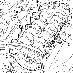 SINGLE CAMSHAFT HOUSING - REPLACE GASKET