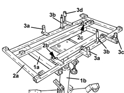 FRONT SUSPENSION CROSSMEMBER - R.R