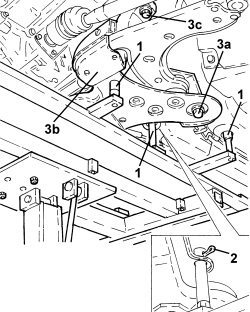 FRONT SUSPENSION CROSSMEMBER - R.R