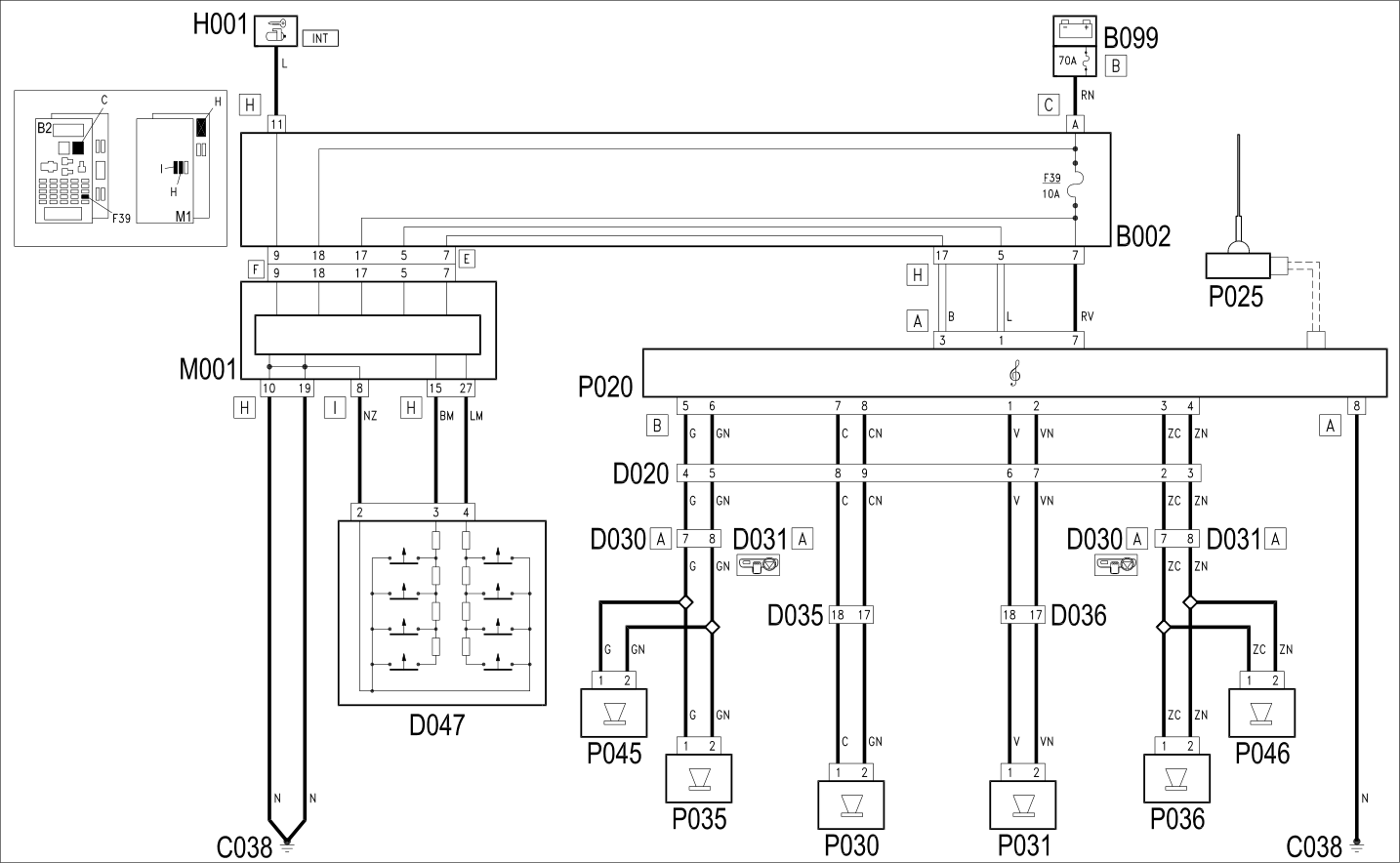 RADIO - WIRING DIAGRAM