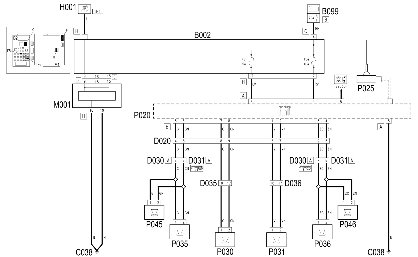RADIO - WIRING DIAGRAM