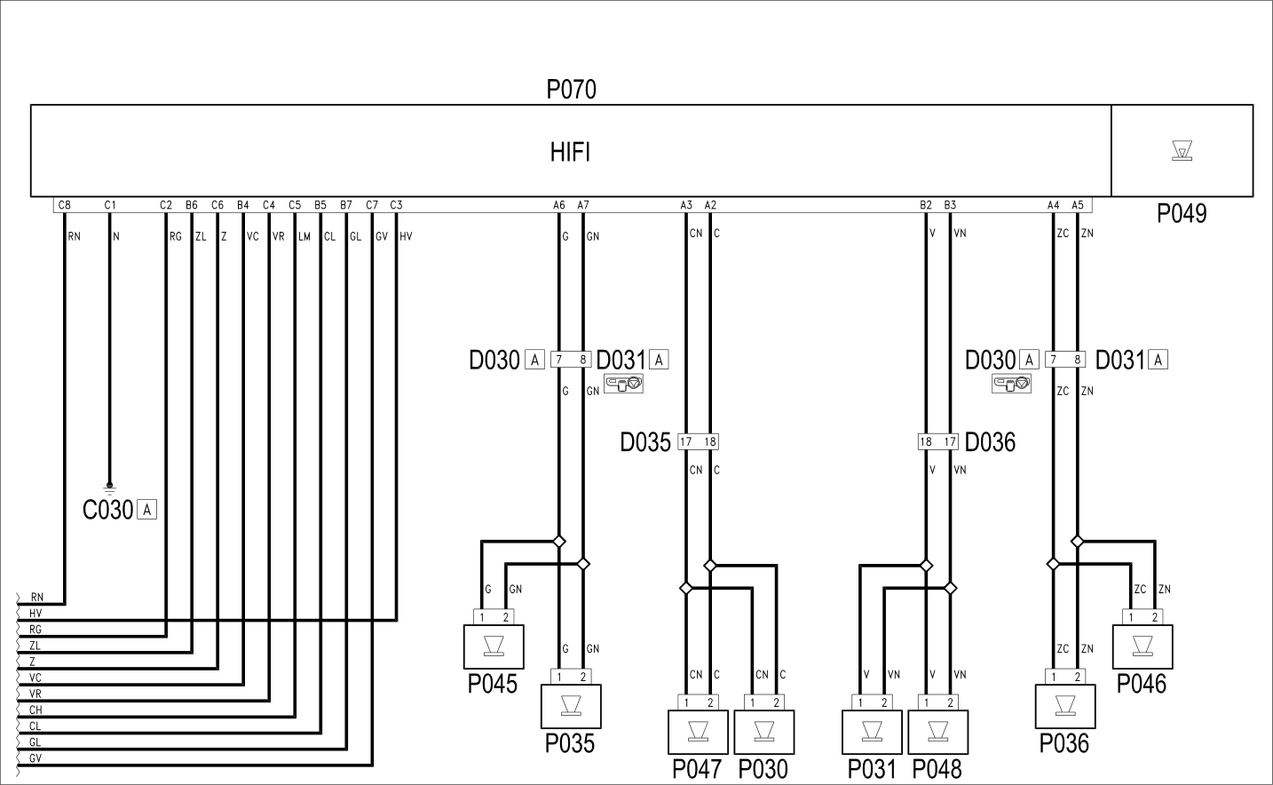 RADIO - WIRING DIAGRAM