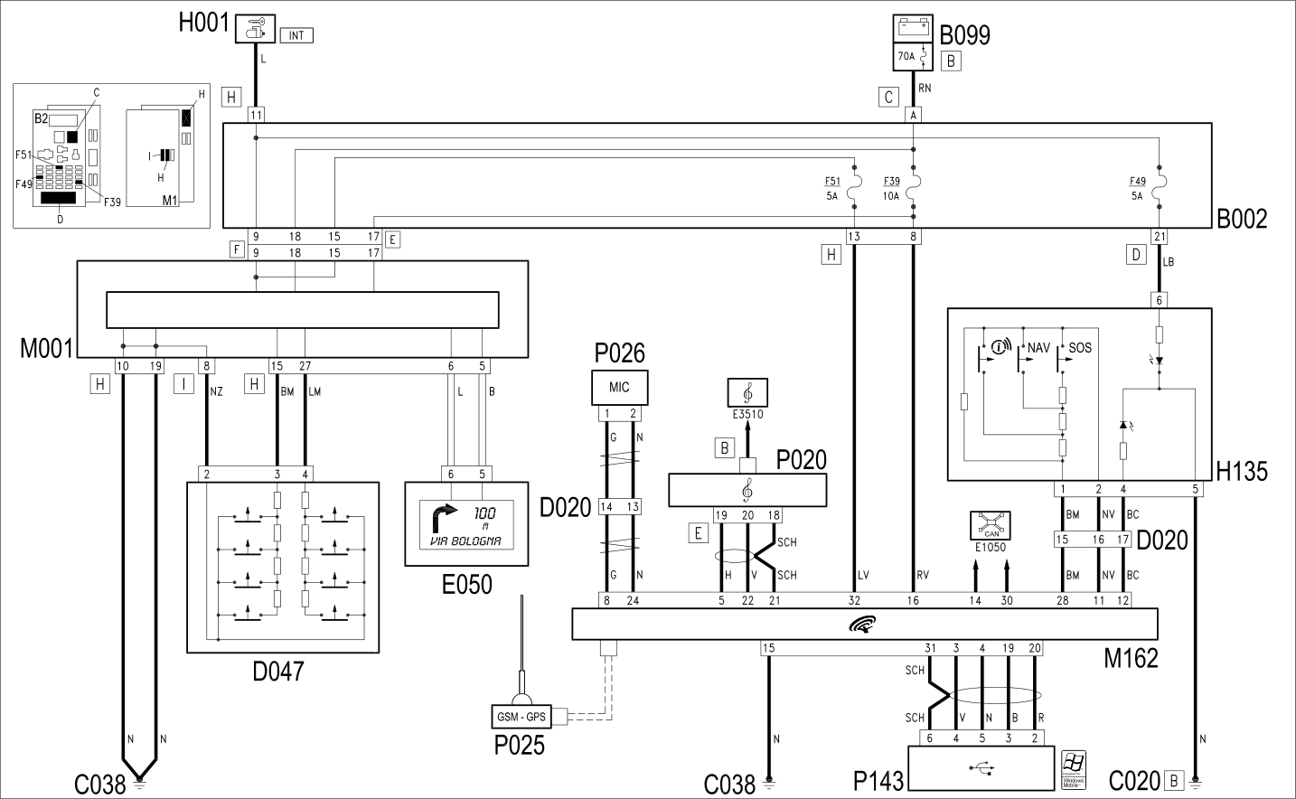 NAVIGATOR WIRING DIAGRAM