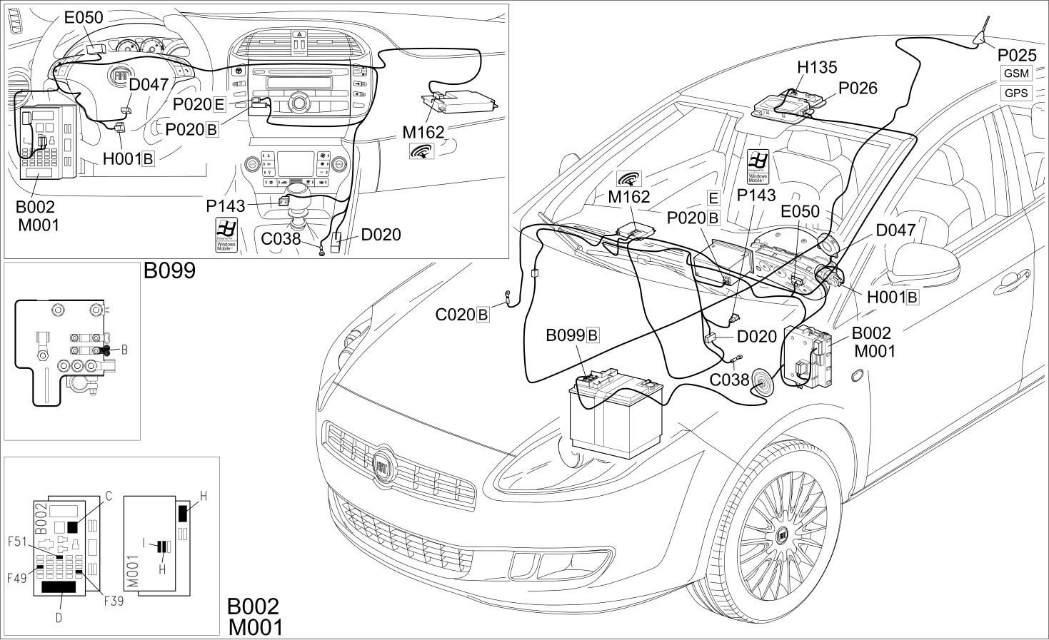 NAVIGATOR COMPONENT LOCATION