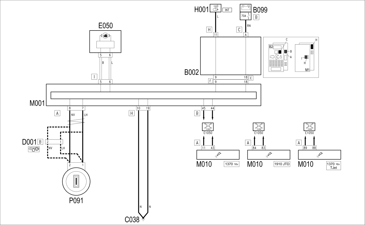 CODE - WIRING DIAGRAM
