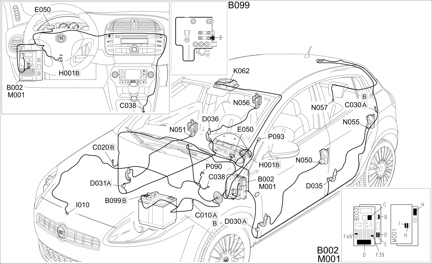 ALARM - COMPONENT LOCATION