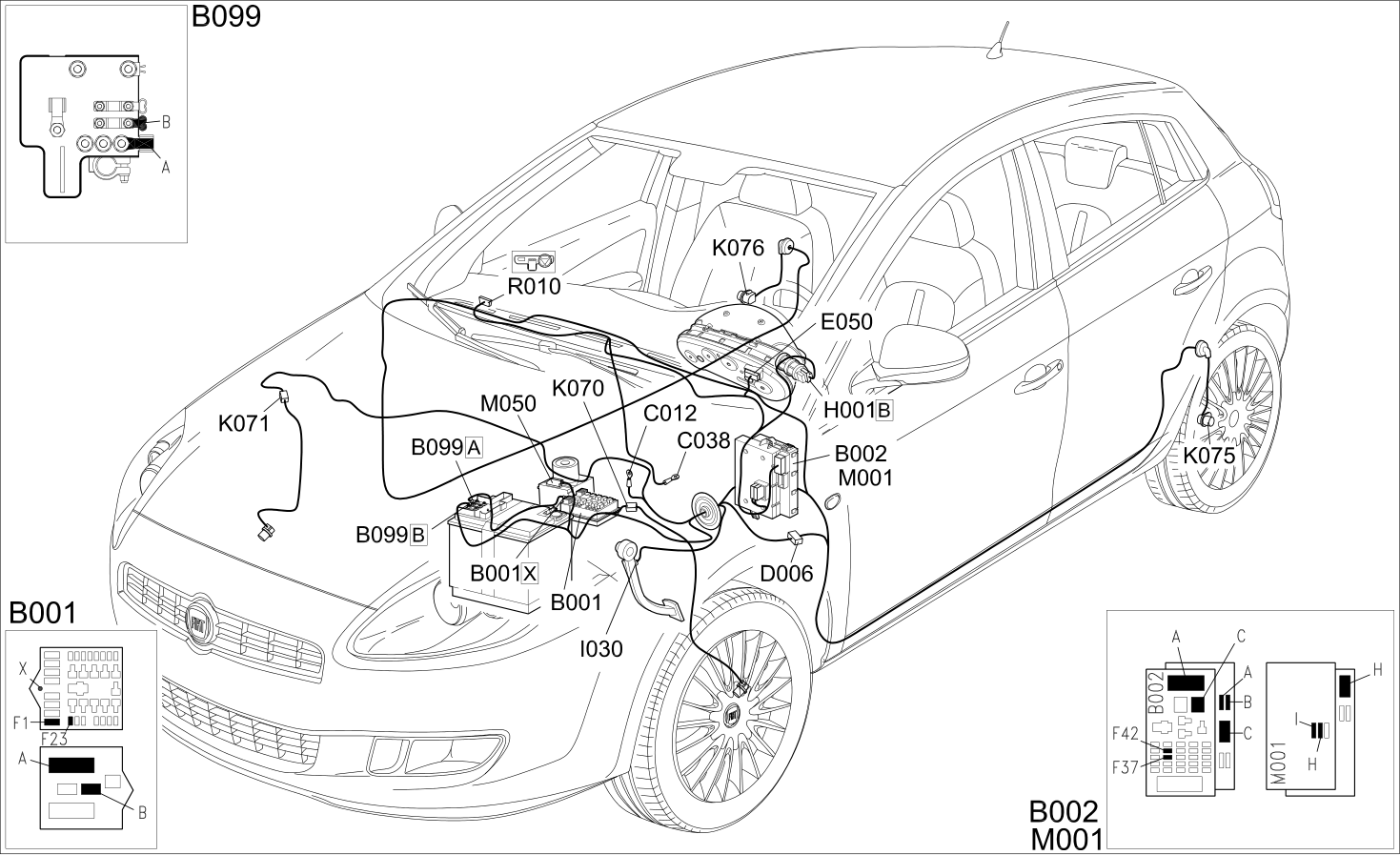 ABS - COMPONENT LOCATION