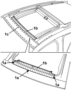 SLIDING ROOF (ASSEMBLY) - R+R
