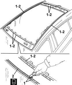 SLIDING ROOF (ASSEMBLY) - R+R