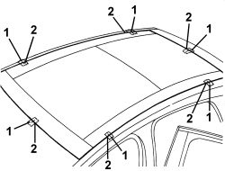 SLIDING ROOF (ASSEMBLY) - R+R