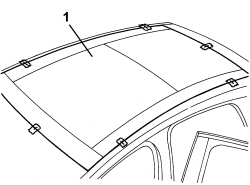 SLIDING ROOF (ASSEMBLY) - R+R