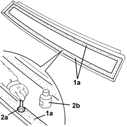 SUN ROOF FRONT PANEL - R.R.