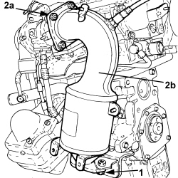 ENGINE - POSITION ON STAND AND REMOVE