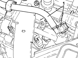 FRONT FUEL DELIVERY LINE - R.R.