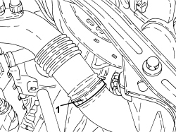 TURBOCHARGER AIR INTAKE PIPE - R.R.