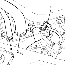TURBOCHARGER AIR INTAKE PIPE - R.R.