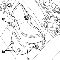 CATALYTIC CONVERTER HEAT SHIELD - R.R