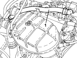 ENGINE OIL VAPOUR INTAKE PIPE - R + R