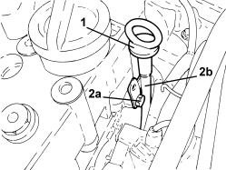 OIL DIPSTICK PIPE - R.R