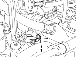 ENGINE OIL DELIVERY PIPE TO TURBOCHARGER - R + R
