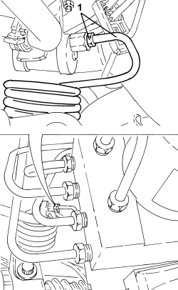 PIPE FROM VIBRATION DAMPER TO SLAVE CYLINDER