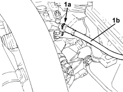 PIPE FROM VIBRATION DAMPER TO SLAVE CYLINDER
