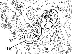 CAMSHAFT IDLER GEARS - REPLACE