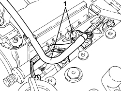 FRONT FUEL DELIVERY LINE - R.R.