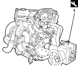ENGINE - POSITION ON STAND AND REMOVE