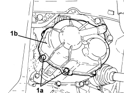 GEARBOX REAR COVER - R + R.