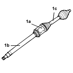 INTERMEDIATE DRIVESHAFT - R R