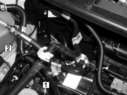 FUEL SYSTEM SUPPLY PRESSURE CHECK